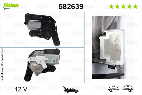 Motor stergator 582639 VALEO